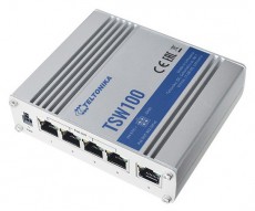 Teltonika TSW100000000 5x GbE PoE LAN nem menedzselhető PoE+ switch Iroda &eacute;s sz&aacute;m&iacute;t&aacute;stechnika - H&aacute;l&oacute;zat - Switch - 457195