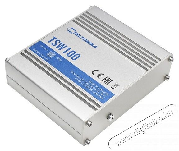 Teltonika TSW100000000 5x GbE PoE LAN nem menedzselhető PoE+ switch Iroda &eacute;s sz&aacute;m&iacute;t&aacute;stechnika - H&aacute;l&oacute;zat - Switch - 457195