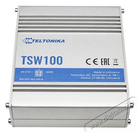 Teltonika TSW100000000 5x GbE PoE LAN nem menedzselhető PoE+ switch Iroda &eacute;s sz&aacute;m&iacute;t&aacute;stechnika - H&aacute;l&oacute;zat - Switch - 457195