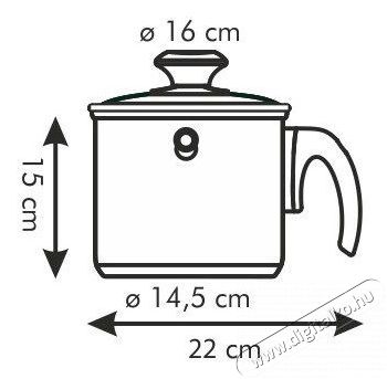 TESCOMA PRESTO 2 liter 728,718.00 Konyhai kisg&eacute;p (s&uuml;t&eacute;s / főz&eacute;s / hűt&eacute;s / &eacute;telk&eacute;sz&iacute;t&eacute;s) Konyhai term&eacute;kek - Ed&eacute;ny - Faz&eacute;k / l&aacute;bas - 520962