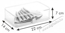 TESCOMA PURITY frissen tart&oacute; doboz, hűtőszekr&eacute;nybe, 22x14 cm Konyhai term&eacute;kek - Ed&eacute;ny - &Eacute;telt&aacute;rol&oacute; - 520965