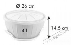 TESCOMA DEL&Iacute;CIA Kelesztő t&aacute;l meleg&iacute;tővel &aacute;tm&eacute;rő 26 cm Konyhai term&eacute;kek - Konyhai eszk&ouml;z - Egy&eacute;b konyhai eszk&ouml;z - 528082