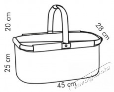 TESCOMA &ouml;sszecsukhat&oacute; hűtőkos&aacute;r COOLBAG Konyhai term&eacute;kek - Hűtő, fagyaszt&oacute; (szabadon&aacute;ll&oacute;) - Hordozhat&oacute; hűtőt&aacute;ska - 528122
