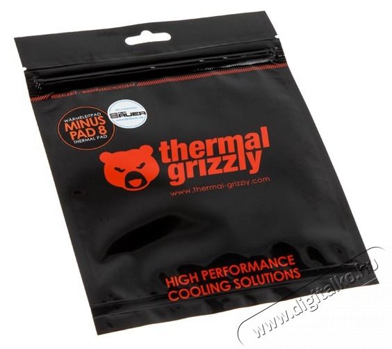 THERMAL GRIZZLY Minus Pad 8 30 x 30 x 1 mm hővezető lap Iroda &eacute;s sz&aacute;m&iacute;t&aacute;stechnika - Egy&eacute;b sz&aacute;m&iacute;t&aacute;stechnikai term&eacute;k - 457576