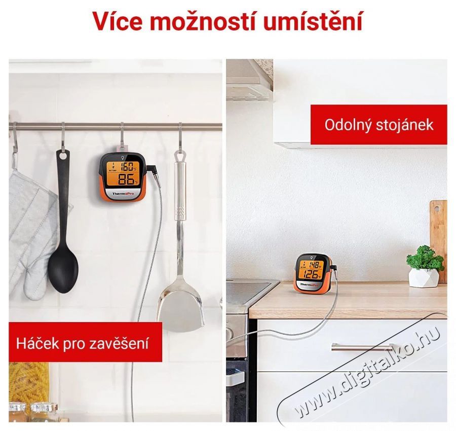 ThermoPro TP901 Konyhai term&eacute;kek - Konyhai eszk&ouml;z - H&uacute;shőm&eacute;rő - 520988