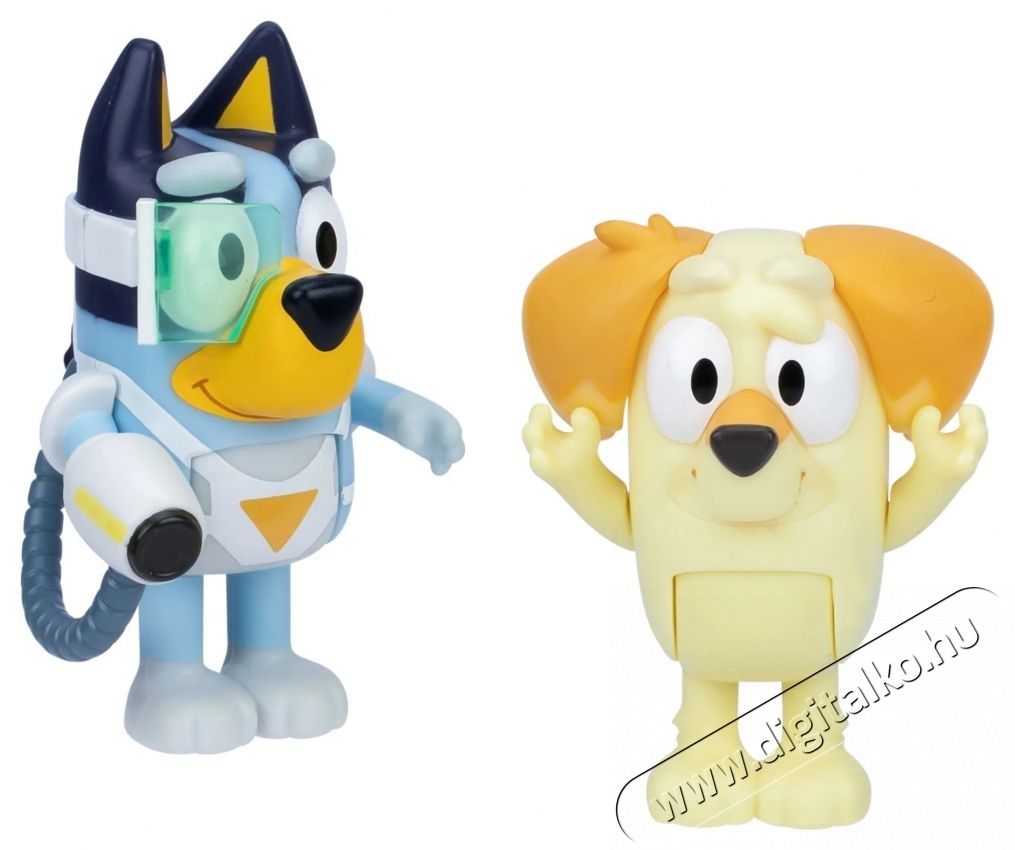TM Toys Bluey Figura szett  2 db H&aacute;ztart&aacute;s / Otthon / K&uuml;lt&eacute;r - J&aacute;t&eacute;k / Sport - J&aacute;t&eacute;kfigura - 532327