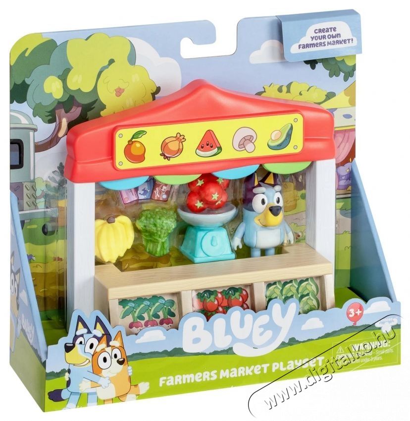 TM Toys Bluey Piac mini j&aacute;t&eacute;kk&eacute;szlet H&aacute;ztart&aacute;s / Otthon / K&uuml;lt&eacute;r - J&aacute;t&eacute;k / Sport - J&aacute;t&eacute;kfigura - 532335