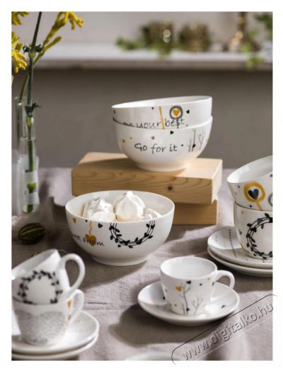 Tognana IRIS GOLDY T&aacute;lk&eacute;szlet, 6 db, 14 cm Konyhai term&eacute;kek - &Eacute;tk&eacute;szlet - T&aacute;ny&eacute;r k&eacute;szlet - 504611