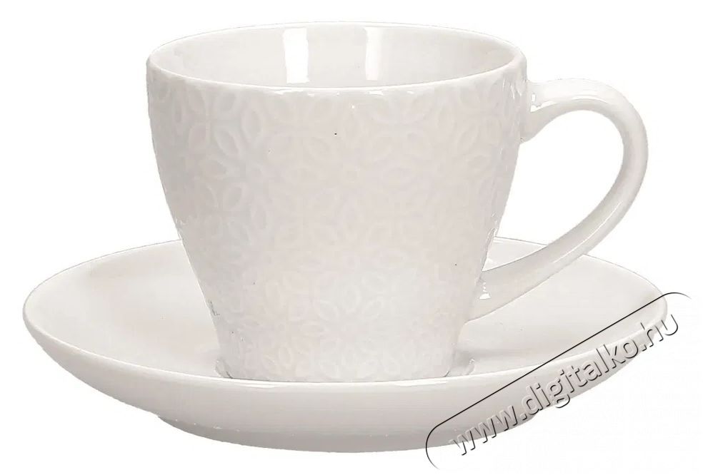 Tognana MARGARET te&aacute;scs&eacute;szek&eacute;szlet cs&eacute;szealjjal, 6 db, 210 ml Konyhai term&eacute;kek - K&aacute;v&eacute;főző / k&aacute;v&eacute;&ouml;rlő / kieg&eacute;sz&iacute;tő - K&aacute;v&eacute;s poh&aacute;r / cs&eacute;sze - 503828
