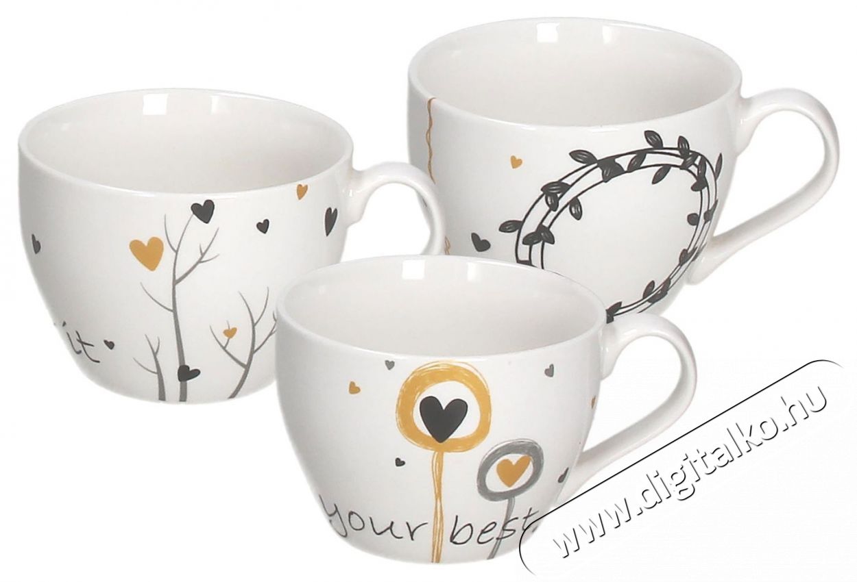 Tognana b&ouml;gre k&eacute;szlet 6 db 400 ml IRIS GOLDY Konyhai term&eacute;kek - Konyhai eszk&ouml;z - K&eacute;szlet / szett - 528195