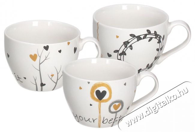 Tognana b&ouml;gre k&eacute;szlet 6 db 400 ml IRIS GOLDY Konyhai term&eacute;kek - Konyhai eszk&ouml;z - K&eacute;szlet / szett - 528195