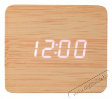 Too DC-320LBN-Qi digitális óra vezeték nélküli töltővel - világosbarna Háztartás / Otthon / Kültér - Óra - Ébresztőóra - 379912