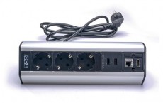 Too TOO DPS-114-3S 3-AS Asztalra rögzíthető elosztó Háztartás / Otthon / Kültér - Világítás / elektromosság - Hálózati elosztó / hosszabbító / adapter - 387426