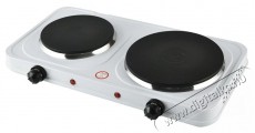 Too DHP-300WH-1000+1500W fehér elektromos főzőlap Konyhai termékek - Sütő-főzőlap, tűzhely (szabadonálló) - Elektromos főzőlap (szabadonálló) - 502755
