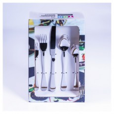 Too KT-476 Sunday 20 db-os ezüst evőeszköz készlet Konyhai termékek - Étkészlet - Evőeszköz készlet - 507931