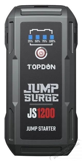 TOPDON Car Jump Starter JumpSurge 1200 ind&iacute;t&aacute;sr&aacute;seg&iacute;tő-powerbank Aut&oacute;hifi / Aut&oacute; felszerel&eacute;s - Aut&oacute;s / aut&oacute;hifi kieg&eacute;sz&iacute;tő - Aut&oacute; akkumul&aacute;tor t&ouml;ltő - 532352