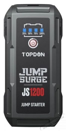 TOPDON Car Jump Starter JumpSurge 1200 ind&iacute;t&aacute;sr&aacute;seg&iacute;tő-powerbank Aut&oacute;hifi / Aut&oacute; felszerel&eacute;s - Aut&oacute;s / aut&oacute;hifi kieg&eacute;sz&iacute;tő - Aut&oacute; akkumul&aacute;tor t&ouml;ltő - 532352