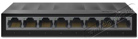 TP-LINK LS1008G 8port 10/100/1000Mbps LAN nem menedzselhető asztali Switch Iroda &eacute;s sz&aacute;m&iacute;t&aacute;stechnika - H&aacute;l&oacute;zat - Switch - 368515