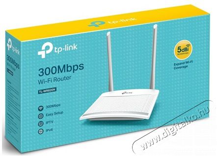 TP-LINK TLWR820N router Iroda &eacute;s sz&aacute;m&iacute;t&aacute;stechnika - H&aacute;l&oacute;zat - Router - 367016