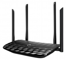 TP-LINK Archer C6 AC1200 (MU-MIMO) Dual-Band Wireless Router - fekete Iroda és számítástechnika - Hálózat - Router - 353472