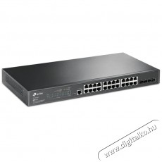 TP-LINK TL-SG3428 JetStream 24xGbE LAN 4xGbE SFP port L2+ menedzselhető switch Iroda &eacute;s sz&aacute;m&iacute;t&aacute;stechnika - H&aacute;l&oacute;zat - Switch - 387840