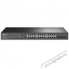 TP-LINK TL-SG3428 JetStream 24xGbE LAN 4xGbE SFP port L2+ menedzselhető switch Iroda &eacute;s sz&aacute;m&iacute;t&aacute;stechnika - H&aacute;l&oacute;zat - Switch - 387840