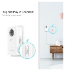 TP-LINK TL-WPA8631P AV1300 AC WiFi Gigabit Passthrough Powerline Extender H&aacute;ztart&aacute;s / Otthon / K&uuml;lt&eacute;r - Vil&aacute;g&iacute;t&aacute;s / elektromoss&aacute;g - H&aacute;l&oacute;zati eloszt&oacute; / hosszabb&iacute;t&oacute; / adapter - 418251