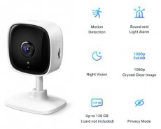 TP-LINK Tapo C100 Otthoni biztons&aacute;gi Wi-Fi kamera H&aacute;ztart&aacute;s / Otthon / K&uuml;lt&eacute;r - Biztons&aacute;gtechnika - Biztons&aacute;gi kamera - 437491