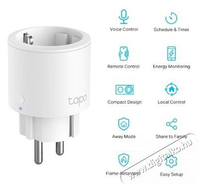 TP-LINK TAPO P115(1-PACK) OKOSKONNEKTOR H&aacute;ztart&aacute;s / Otthon / K&uuml;lt&eacute;r - Okos otthon - Okos konnektor - 467174