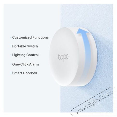 TP-LINK TAPO S200B okos gomb &eacute;rz&eacute;kelő H&aacute;ztart&aacute;s / Otthon / K&uuml;lt&eacute;r - Okos otthon - Kieg&eacute;sz&iacute;tő - 467173