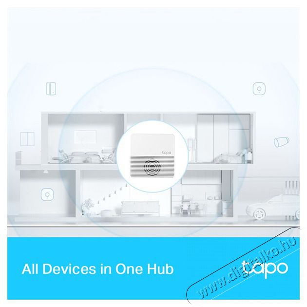 TP-LINK Tapo H200 csengő/szir&eacute;na Smart Hub H&aacute;ztart&aacute;s / Otthon / K&uuml;lt&eacute;r - Okos otthon - Kieg&eacute;sz&iacute;tő - 477125
