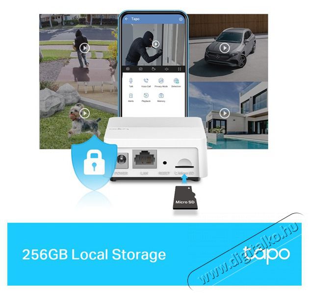 TP-LINK Tapo H200 csengő/szir&eacute;na Smart Hub H&aacute;ztart&aacute;s / Otthon / K&uuml;lt&eacute;r - Okos otthon - Kieg&eacute;sz&iacute;tő - 477125