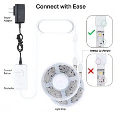TP-LINK Tapo L930-10 Multicolor Smart Wi-Fi-s 10 m&eacute;teres LED szalag H&aacute;ztart&aacute;s / Otthon / K&uuml;lt&eacute;r - Vil&aacute;g&iacute;t&aacute;s / elektromoss&aacute;g - Led szalag / f&eacute;nyf&uuml;z&eacute;r - 477585