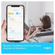 TP-LINK Tapo okos hőm&eacute;rs&eacute;k T315let &eacute;s p&aacute;ratartalom monitor &eacute;rz&eacute;kelő H&aacute;ztart&aacute;s / Otthon / K&uuml;lt&eacute;r - Okos otthon - Kieg&eacute;sz&iacute;tő - 477127