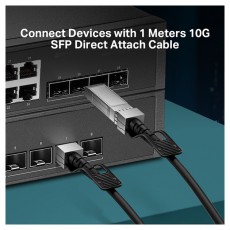 TP-LINK TL-SM5220-1M 1 m&eacute;ter 10G SFP+ Direct Attach K&aacute;bel Iroda &eacute;s sz&aacute;m&iacute;t&aacute;stechnika - H&aacute;l&oacute;zat - H&aacute;l&oacute;zati kieg&eacute;sz&iacute;tő - 477568