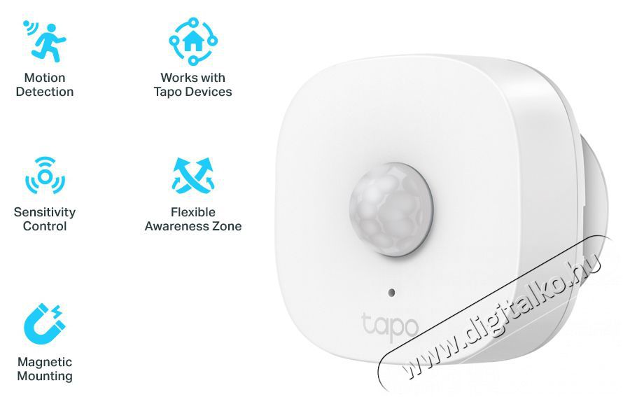 TP-LINK Tapo T30 Smart Sensor Starter Kit H&aacute;ztart&aacute;s / Otthon / K&uuml;lt&eacute;r - Okos otthon - Kieg&eacute;sz&iacute;tő - 508240