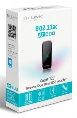 TP-LINK Archer T2U AC600 Dual-Band WiFi adapter USB Mem&oacute;ria k&aacute;rtya / Pendrive - Adapter - 319583