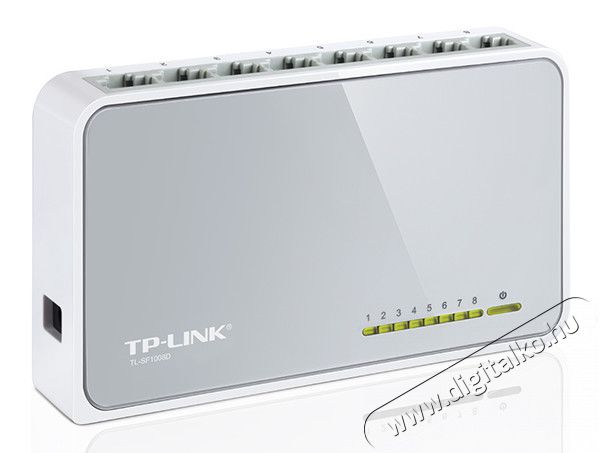 TP-LINK TL-SF1008D 8port 10/100 asztali Switch Iroda &eacute;s sz&aacute;m&iacute;t&aacute;stechnika - H&aacute;l&oacute;zat - Switch - 313226