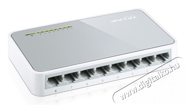 TP-LINK TL-SF1008D 8port 10/100 asztali Switch Iroda &eacute;s sz&aacute;m&iacute;t&aacute;stechnika - H&aacute;l&oacute;zat - Switch - 313226