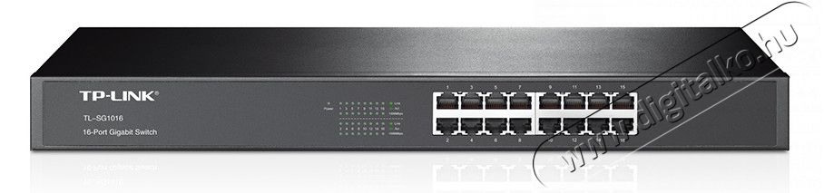 TP-LINK TL-SG1016 16port GbE LAN rack switch Iroda &eacute;s sz&aacute;m&iacute;t&aacute;stechnika - H&aacute;l&oacute;zat - Switch - 313238