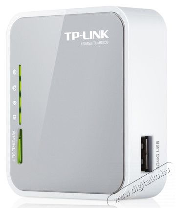 TP-LINK TL-MR3020 Vezet&eacute;k n&eacute;lk&uuml;li 150Mbps 3G/4G Router Iroda &eacute;s sz&aacute;m&iacute;t&aacute;stechnika - H&aacute;l&oacute;zat - Router - 314945