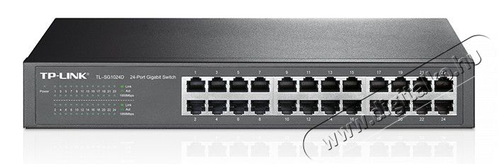 TP-LINK TL-SG1024D 24port 10/100/1000Mbps LAN nem menedzselhető asztali Switch Iroda &eacute;s sz&aacute;m&iacute;t&aacute;stechnika - H&aacute;l&oacute;zat - Switch - 313242