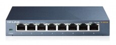 TP-LINK TL-SG108 8port 10/100/1000Mbps LAN nem menedzselhető asztali Switch Iroda és számítástechnika - Hálózat - Switch - 313247
