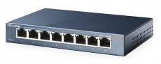 TP-LINK TL-SG108 8port 10/100/1000Mbps LAN nem menedzselhető asztali Switch Iroda &eacute;s sz&aacute;m&iacute;t&aacute;stechnika - H&aacute;l&oacute;zat - Switch - 313247
