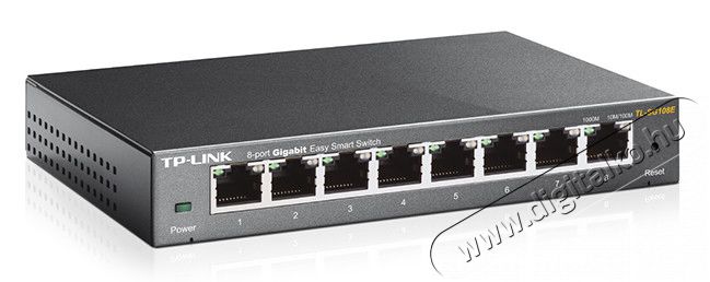 TP-LINK TL-SG108E 8-Port Gigabit Easy Smart Switch Iroda &eacute;s sz&aacute;m&iacute;t&aacute;stechnika - H&aacute;l&oacute;zat - Switch - 313248