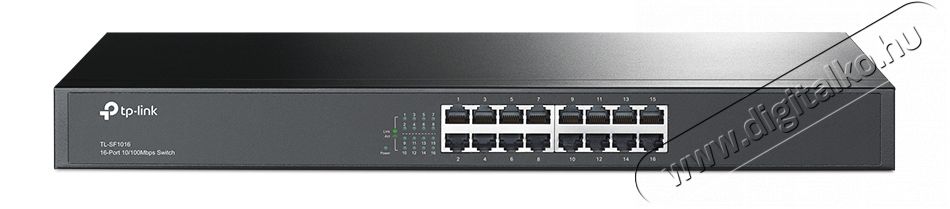 TP-LINK TL-SF1016 16 LAN 10/100Mbps rack Switch Iroda &eacute;s sz&aacute;m&iacute;t&aacute;stechnika - H&aacute;l&oacute;zat - Switch - 313228