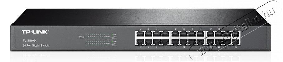 TP-LINK TL-SG1024 24 LAN 10/100/1000Mbps nem menedzselhető rack switch Iroda &eacute;s sz&aacute;m&iacute;t&aacute;stechnika - H&aacute;l&oacute;zat - Switch - 313241