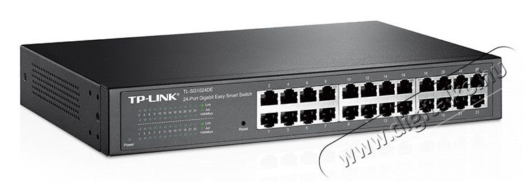TP-LINK TL-SG1024DE 24port 10/100/1000Mbps LAN SMART menedzselhető rack Switch Iroda &eacute;s sz&aacute;m&iacute;t&aacute;stechnika - H&aacute;l&oacute;zat - Switch - 313243