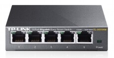 TP-LINK TL-SG105E 5port 10/100/1000Mbps LAN menedzselhető asztali Switch Iroda és számítástechnika - Hálózat - Switch - 313246