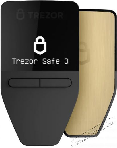 Trezor Safe 3 - Solar Gold hardver p&eacute;nzt&aacute;rca Mobil / Kommunik&aacute;ci&oacute; / Smart - Okos eszk&ouml;z - Egy&eacute;b okos eszk&ouml;z - 529102